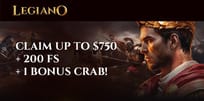 Legiano Casino Wins Bonus of the Month