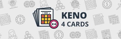 Online 4 Card Keno