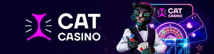 Cat Casino welcome bonus banner