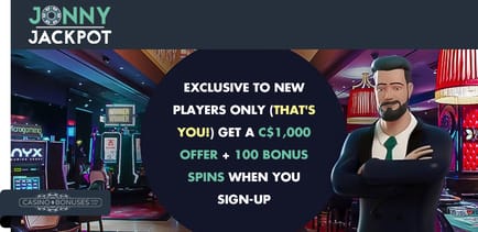 welcome bonus jonny jackpot casino canada