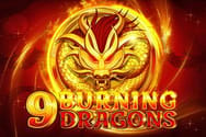 9 burning dragons